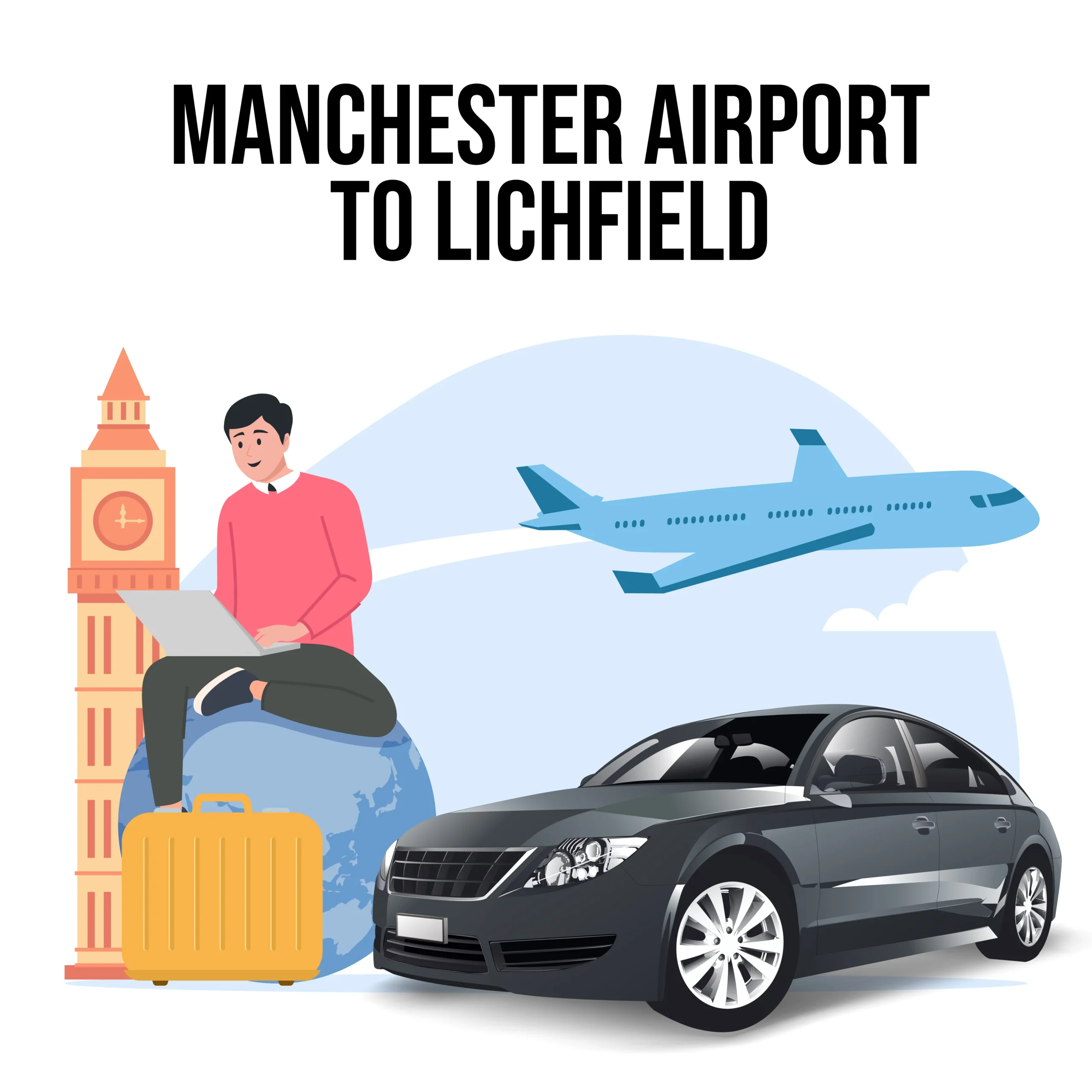 Manchester-Airport-To-Lichfield