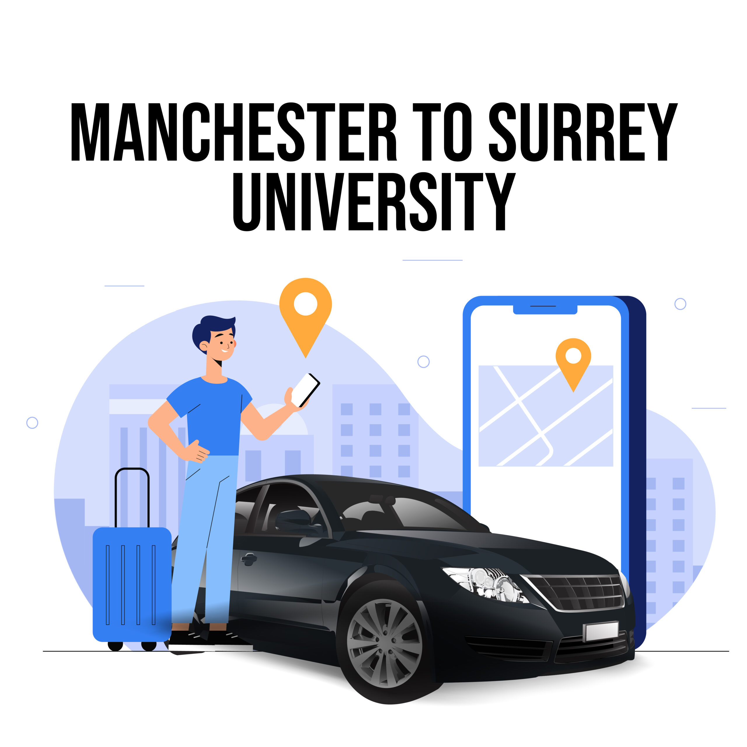 Manchester To Surrey University