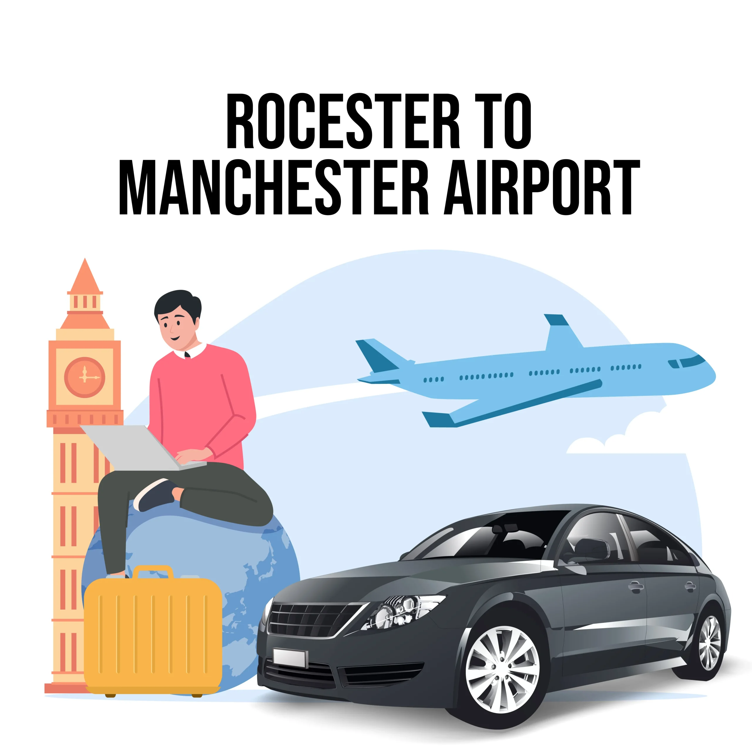 Rocester-To-Manchester-Airport