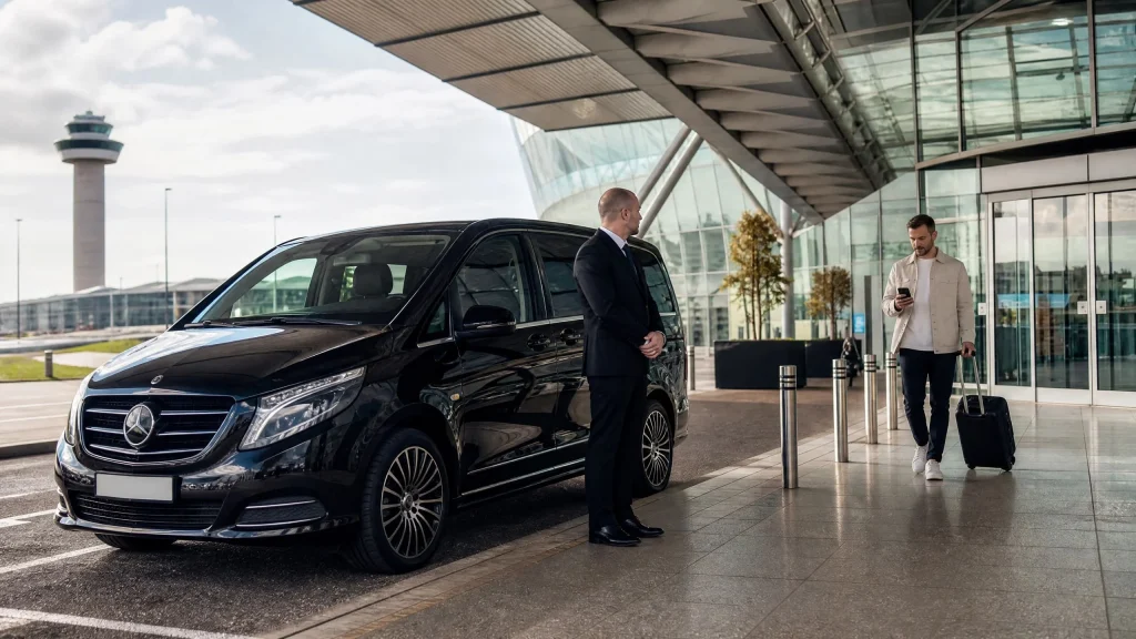A Pre-Booked Taxi for Airport Travellers (1)