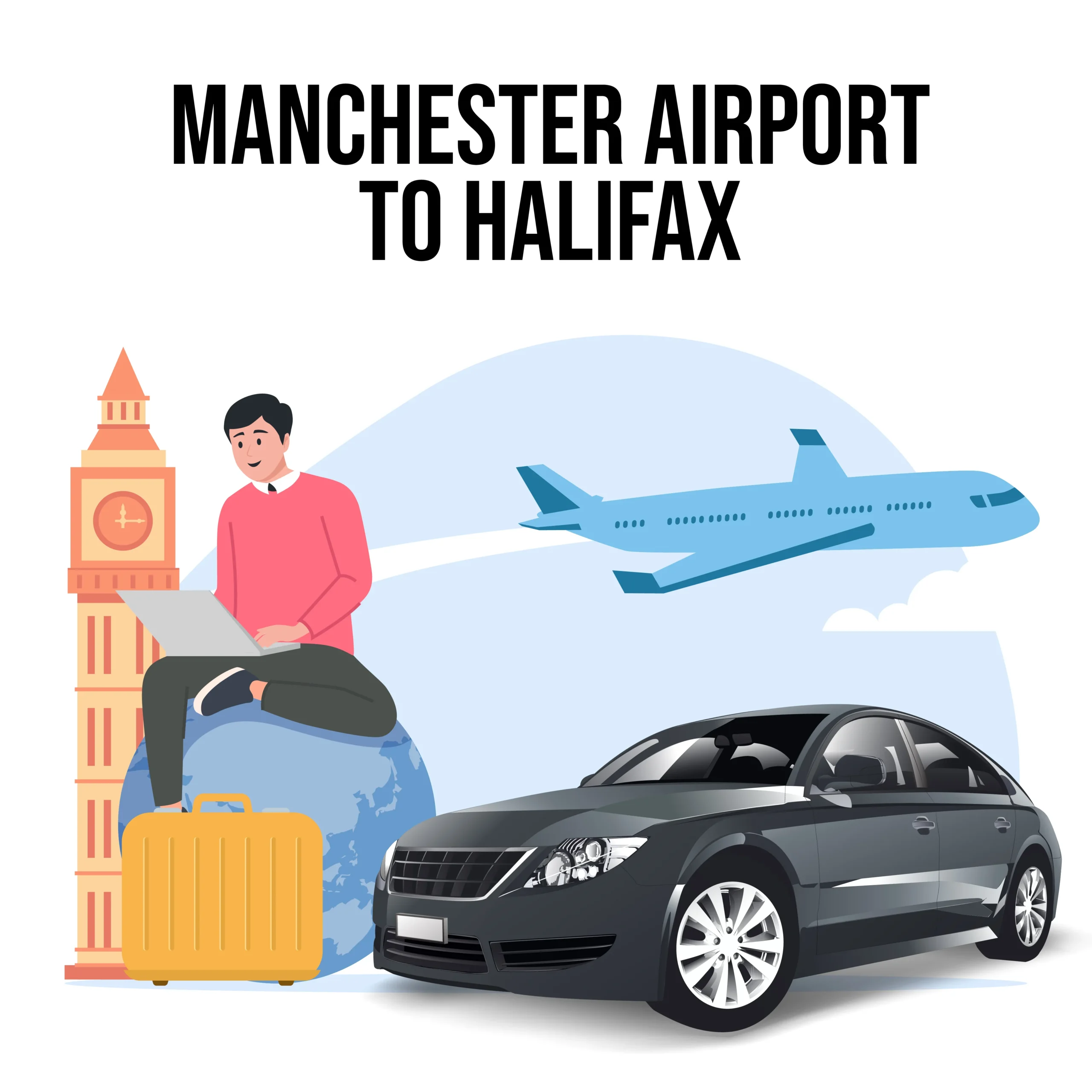 Manchester-Airport-To-Halifax