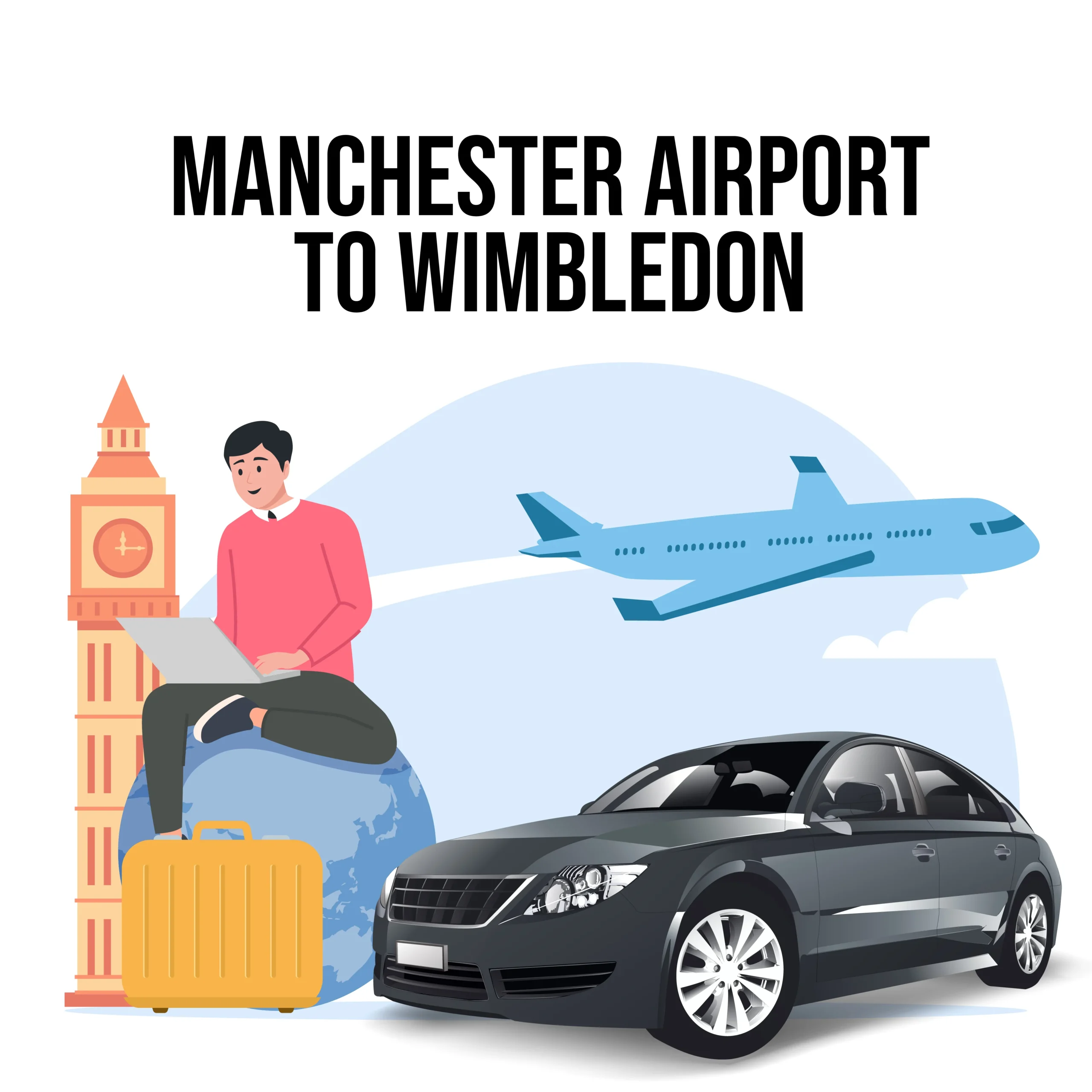 Manchester Airport To Wimbledon Taxi
