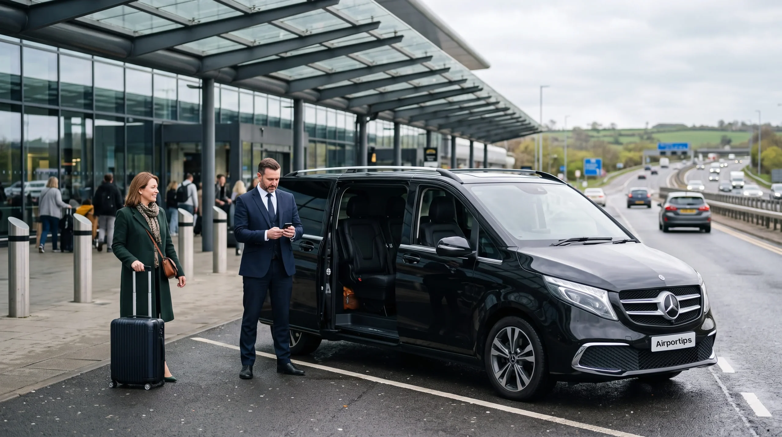 Airport Taxis Manchester to Northampton at a Glance 