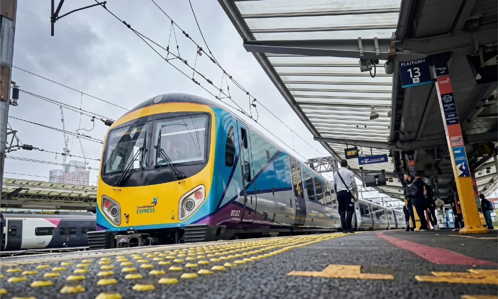 Taking the Train from Manchester Airport