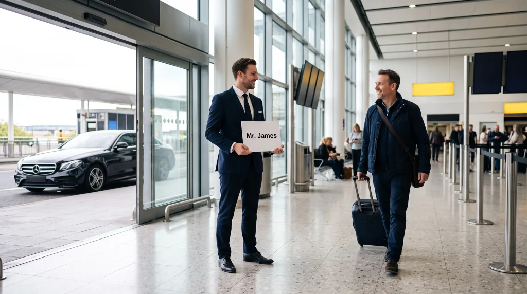 Flight Tracking and Meet and Greet Service