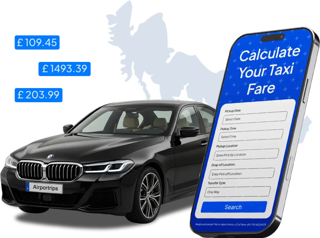 Instant Fare Calculator for UK Airport Transfers