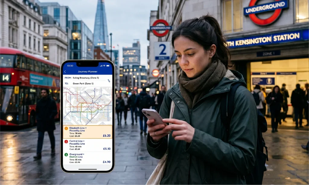 Checking The TFL Journey Cost Before You Travel