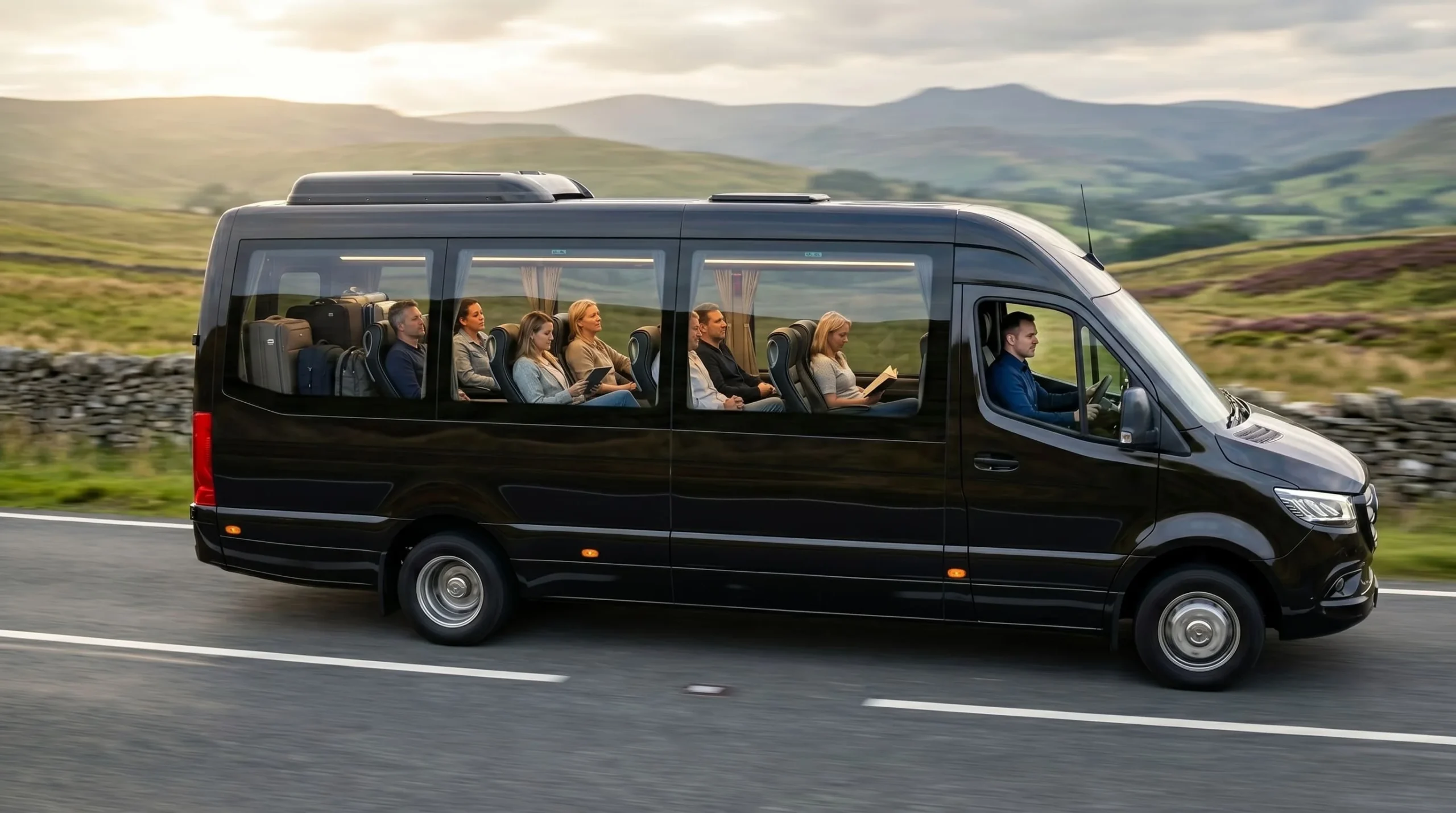Private Minibus Hire for Intercity Group Travel