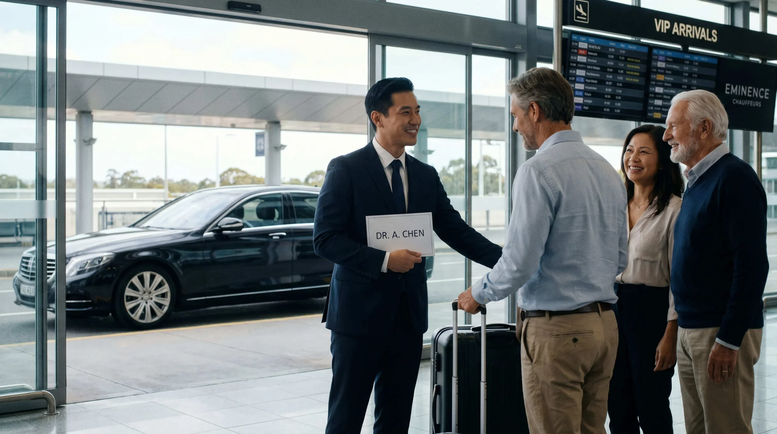Seamless Meet & Greet Airport Transfers