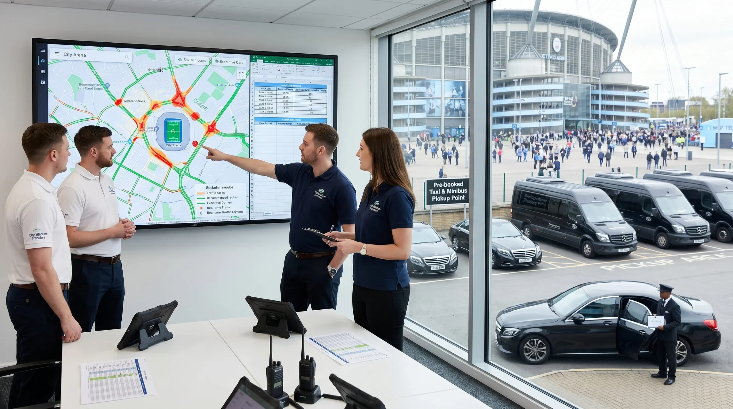 Smart Planning Behind Every Stadium Taxi Transfer